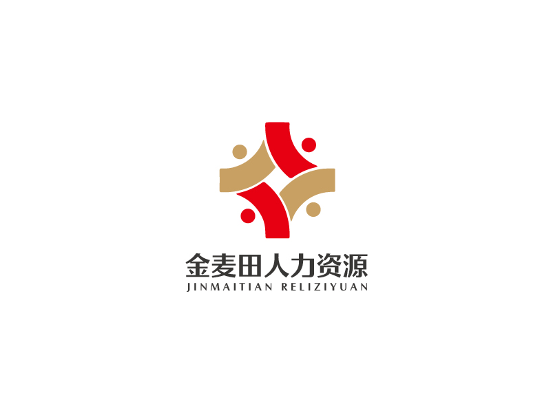 秦光華的合肥金麥田人力資源服務(wù)有限公司logo設(shè)計