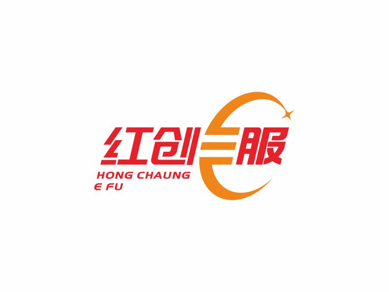 何嘉健的紅創(chuàng)E服logo設(shè)計(jì)