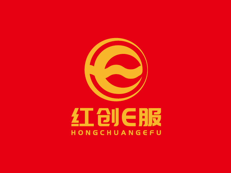 李寧的紅創(chuàng)E服logo設(shè)計(jì)