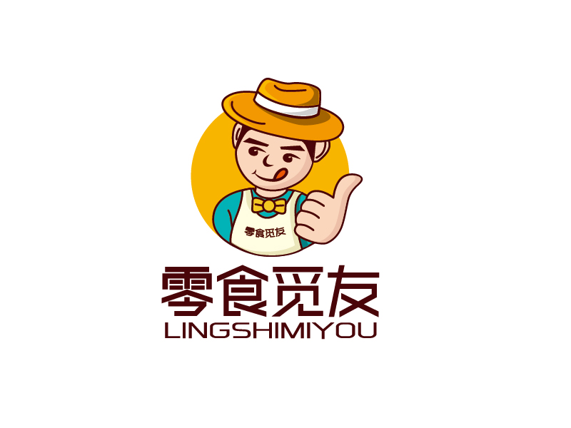 張俊的零食覓友logo設(shè)計