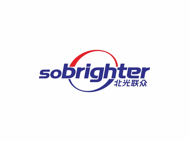 何嘉健的logo內(nèi)容：sobrighter      公司名稱：北京北光聯(lián)眾儀器科技有限公司logo設(shè)計(jì)