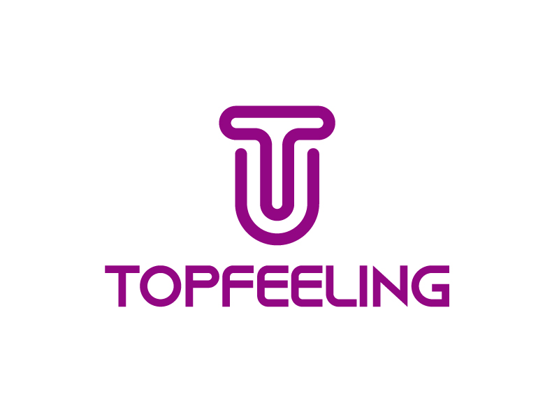 張俊的TOPFEELINGlogo設計