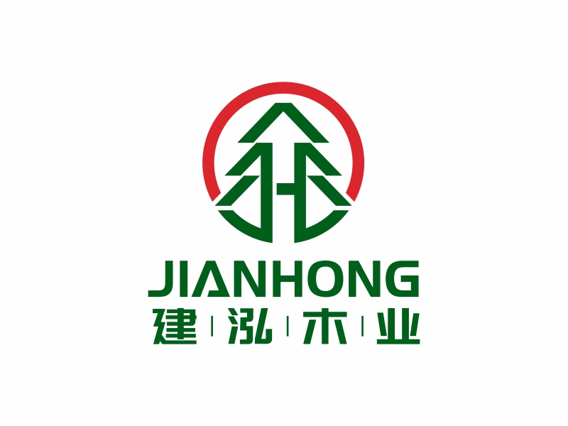 陳國(guó)偉的太倉(cāng)市建泓木業(yè)有限公司logo設(shè)計(jì)