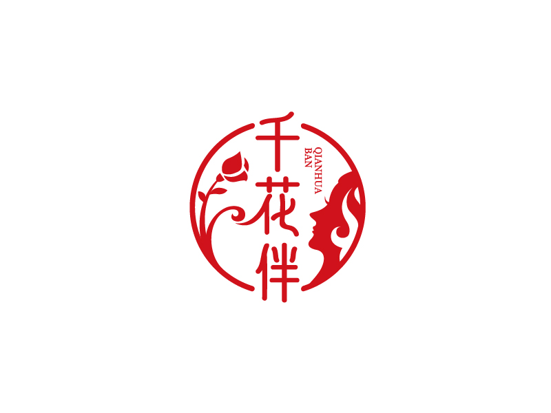 馬丞的千花伴logo設(shè)計