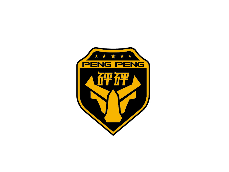 張俊的以砰砰商標元素為基礎(chǔ),設(shè)計一個徽章LOGOlogo設(shè)計