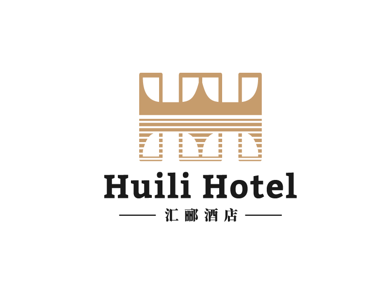 李寧的匯酈酒店 Huili Hotellogo設(shè)計