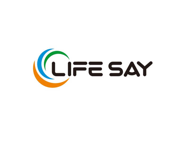 譚家強(qiáng)的life say /  LIFE SAYlogo設(shè)計(jì)