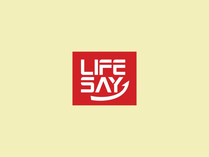 林思源的life say /  LIFE SAYlogo設(shè)計(jì)